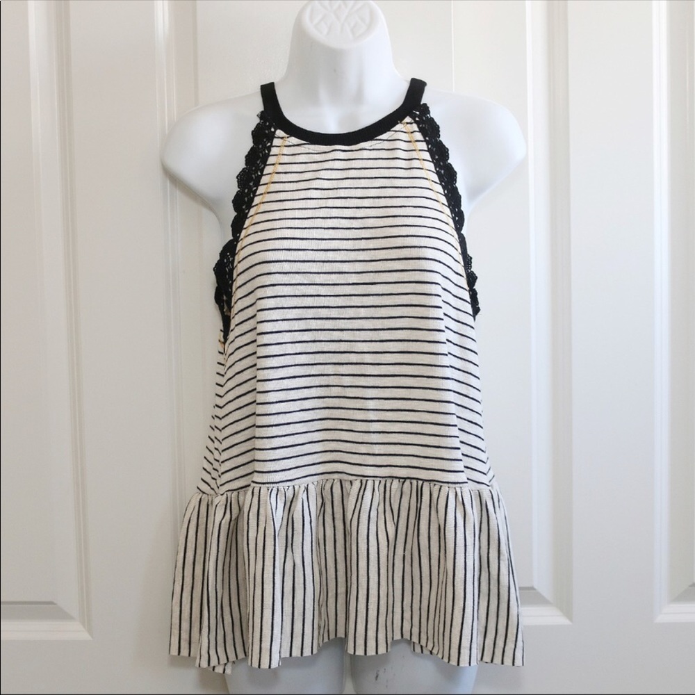 Hem and Thream ribbed halter tank: NWT size S